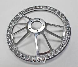 Mahogany Billet 4 Spoke Steering Wheel 14 fits Ididit & Flaming River Column