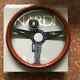 NARDI Classic 350mm Steering Wheel Mahogany Wood with Black Finish