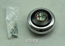 Nardi Anni + Classic Steering Wheel Horn Button Center Kit Alfa Romeo Logo