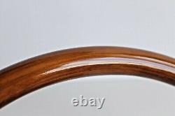 Steering Wheel fits For BMW Vintage Wood Chrome E10 2002 1502 1602 1802 65-76