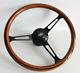 Steering Wheel fits For Land Rover Defender Discovery Wooden Wood 36 splines