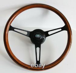 Steering Wheel fits For Land Rover Defender Discovery Wooden Wood 36 splines