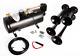 Train Horn Kit Air 12v 1g 4 Trumpet 150 Psi For Cars/truck Loud Viking Horns