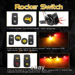 Universal UTV Turn Signal Horn Street Legal Kit withRocker Switch for Polaris RZR