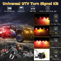 Universal UTV Turn Signal Horn Street Legal Kit withRocker Switch for Polaris RZR