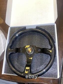 Used porsche carbon fiber steering wheel