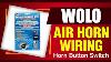 Wolo Hwk 1 Air Horn Wiring Kit With Horn Button Switch